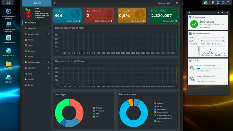 Installation von Pihole (Docker-Container)